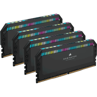 Модуль пам’яті Corsair Dominator Platinum RGB black 64GB (4x16) DDR5 6200 MHz (CMT64GX5M4B6200C32)