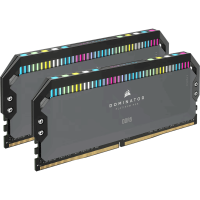 Модуль пам’яті Corsair Dominator Platinum RGB Grey 32GB (2x16) DDR5 6000 MHz AMD EXPO (CMT32GX5M2D6000Z36)
