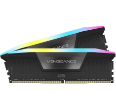 Модуль пам’яті Corsair Vengeance RGB Black 32GB (2x16) DDR5 5600 MHz (CMH32GX5M2B5600C40K)