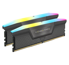 Модуль пам’яті Corsair Vengeance RGB Gray 96GB (2x48) DDR5 6000 MHz (CMH96GX5M2E6000Z36)
