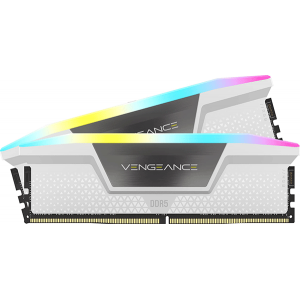 Модуль пам’яті Corsair Vengeance RGB White 32GB (2x16) DDR5 5600 MHz (CMH32GX5M2B5600C36WK)