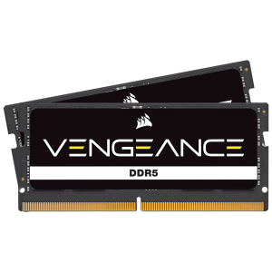 Модуль пам’яті Corsair Vengeance SODIMM 32GB (2x16) DDR5 5600 MHz (CMSX32GX5M2A5600C48)