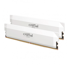 Модуль пам’яті Crucial Pro OC White 64GB (2x32) DDR5 6000 MHz (CP2K32G60C40U5W)