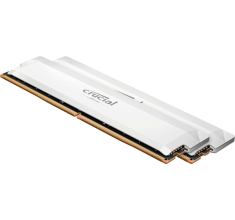 Модуль пам’яті Crucial Pro OC White 32GB (2x16) DDR5 6400 MHz (CP2K16G64C32U5W)