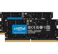 Модуль пам’яті Crucial SODIMM 128GB (2x64) DDR5 5600 MHz (CT2K64G56C46S5)