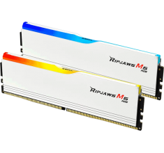 Модуль пам’яті G.Skill Ripjaws M5 Neo RGB White 64GB (2x32) DDR5 6000MHz EXPO+XMP (F5-6000J3238G32GX2-RM5NRW)
