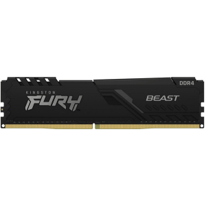 Модуль пам’яті Kingston Fury Beast Black 32Gb (1x32) DDR4 3200 MHz (KF432C16BB/32)