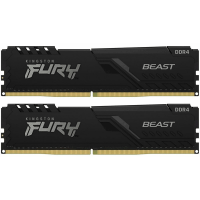 Модуль пам’яті Kingston Fury Beast Black 32Gb (2x16) DDR4 3200 MHz (KF432C16BB1K2/32)