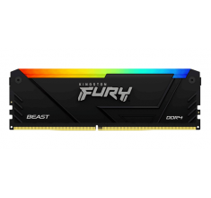 Модуль пам’яті Kingston Fury Beast RGB 8Gb (1x8) DDR4 3200 MHz (KF432C16BB2A/8WP)