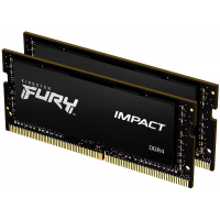 Модуль пам’яті Kingston Fury Impact SODIMM 64GB (2x32) DDR4 3200MHz (KF432S20IBK2/64)