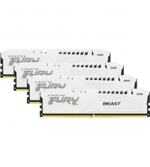 Модуль пам’яті Kingston Fury Beast White 128GB (4x32) DDR5 5600 MHz (KF556C40BWK4-128)