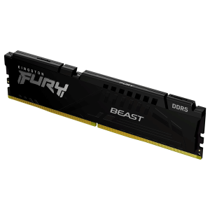 Модуль пам’яті Kingston Fury Beast Black 32GB (1x32) DDR5 5200 MHz AMD EXPO (KF552C36BBE-32)
