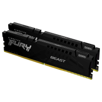 Модуль пам’яті Kingston Fury Beast Black 64GB (2x32) DDR5 5200 MHz (KF552C40BBK2-64)