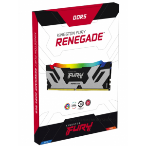 Модуль пам’яті Kingston Fury Renegade RGB 32GB (1x32) DDR5 6000 MHz (KF560C32RSA-32)