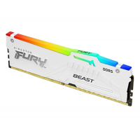 Модуль пам’яті Kingston Fury Beast White RGB 16GB (1x16) DDR5 5200 MHz (KF552C40BWA-16)