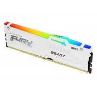 Модуль пам’яті Kingston Fury Beast White RGB 16GB (1x16) DDR5 6000 MHz AMD EXPO (KF560C36BWEA-16)