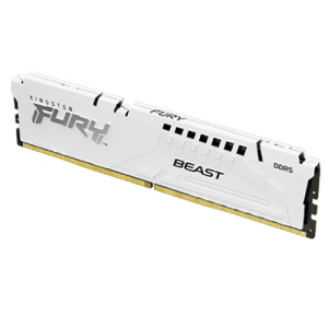 Модуль пам’яті Kingston Fury Beast White 16GB (1x16) DDR5 6000 MHz AMD EXPO (KF560C36BWE-16)