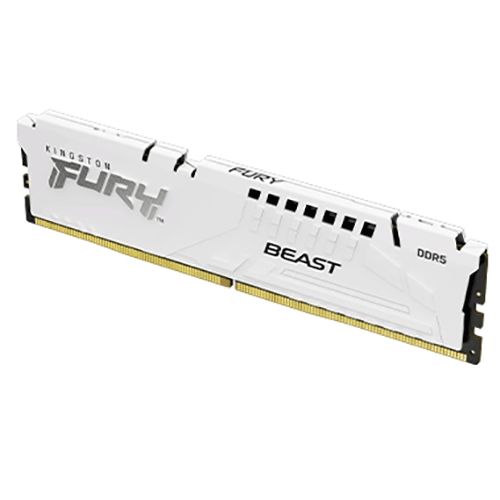 Модуль пам’яті Kingston Fury Beast White 32GB (1x32) DDR5 6000 MHz AMD EXPO (KF560C36BWE-32)