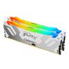 Модуль пам’яті Kingston Fury Renegade White RGB 32GB (2x16) DDR5 6000 MHz (KF560C32RWAK2-32)