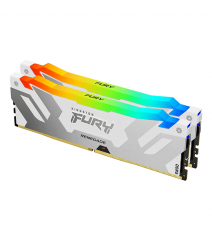 Модуль пам’яті Kingston Fury Renegade White RGB 32GB (2x16) DDR5 8000 MHz (KF580C38RWAK2-32)