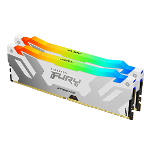 Модуль пам’яті Kingston Fury Renegade White RGB 32GB (2x16) DDR5 7200 MHz (KF572C38RWAK2-32)