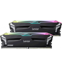 Модуль пам’яті Lexar ARES 32GB (2x16) DDR5 6800 MHz Black RGB (LD5U16G68C34LA-RGD)