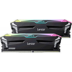 Модуль пам’яті Lexar ARES 32GB (2x16) DDR5 6800 MHz Black RGB (LD5U16G68C34LA-RGD)