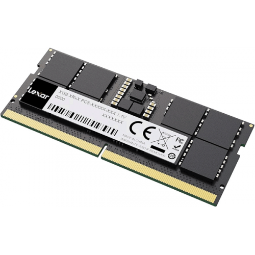 Модуль пам’яті Lexar SODIMM 16GB (1x16) DDR5 5600 MHz (LD5S16G56C46ST-BGS) Модуль пам’яті Lexar SODIMM 16GB (1x16) DDR5 5600 MHz (LD5S16G56C46ST-BGS)