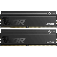 Модуль пам’яті Lexar Thor 2nd Gen 16GB (2x8) DDR5 6000 MHz Black (LD5U08G60C380V-RGD) Модуль пам’яті Lexar Thor 2nd Gen 16GB (2x8) DDR5 6000 MHz Black (LD5U08G60C380V-RGD)