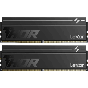 Модуль пам’яті Lexar Thor 2nd Gen 16GB (2x8) DDR5 6000 MHz Black (LD5U08G60C380V-RGD)