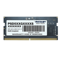 Модуль пам’яті PATRIOT SIGNATURE LINE SODIMM 32GB (1x32) DDR5 5600 MHz (PSD532G56002S)