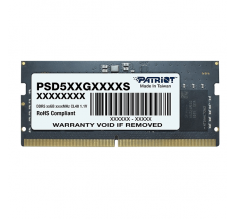 Модуль пам’яті PATRIOT SIGNATURE LINE SODIMM 8GB (1x8) DDR5 5600 MHz (PSD58G560041S)