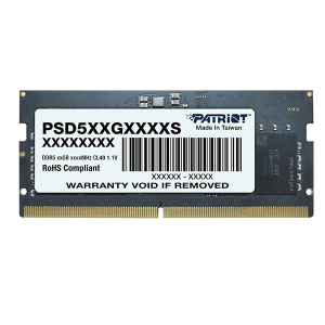 Модуль пам’яті PATRIOT SIGNATURE LINE SODIMM 32GB (1x32) DDR5 5600 MHz (PSD532G56002S)