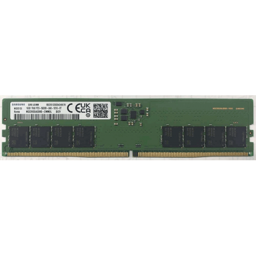 Модуль пам’яті Samsung 16GB (1x16) DDR5 4800 MHz (M323R2GA3BB0-CQK)