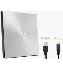 Накопичувач оптичний ASUS SDRW-08U5S-U Silver