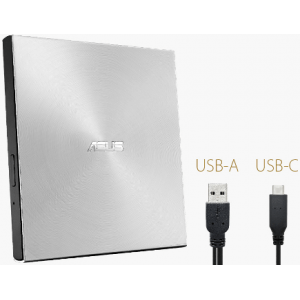 Накопичувач оптичний ASUS SDRW-08U5S-U Silver