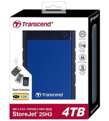 Жесткий диск Transcend StoreJet 25H3 4TB (TS4TSJ25H3B)
