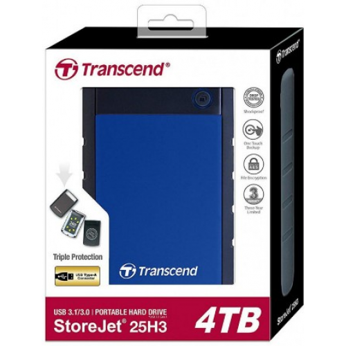 Жорсткий диск Transcend StoreJet 25H3 4TB (TS4TSJ25H3B)