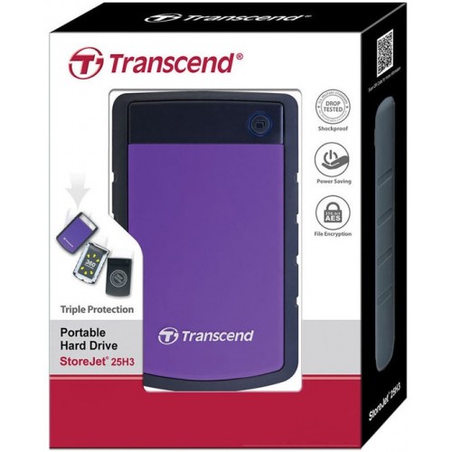 Жесткий диск Transcend StoreJet 2TB (TS2TSJ25H3P)