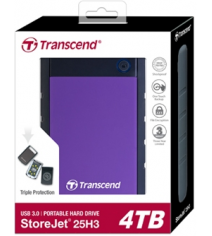 Жесткий диск Transcend StoreJet 4TB (TS4TSJ25H3P)