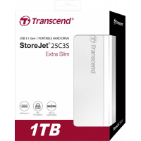 Жорсткий диск Transcend StoreJet 25C3S 1TB (TS1TSJ25C3S)