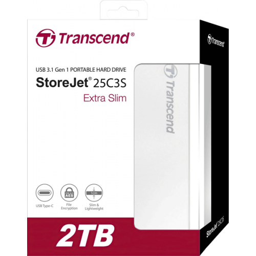 Жорсткий диск Transcend StoreJet 25C3S 2TB (TS2TSJ25C3S)