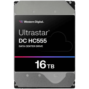 Жорсткий диск Western Digital Ultrastar DC HC555 16 TB (WUH722016CLE6L4/0B48722)