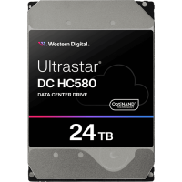 Жорсткий диск Western Digital Ultrastar DC HC580 24TB (WUH722424ALE6L4/ 0F62796)