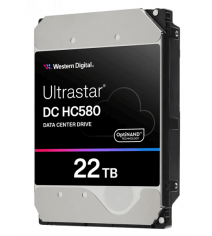 Жорсткий диск Western Digital Ultrastar DC HC580 22TB (WUH722422ALE6L4/ 0F62785)