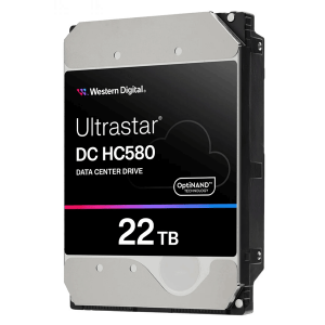 Жорсткий диск Western Digital Ultrastar DC HC580 22TB (WUH722422ALE6L4/ 0F62785)