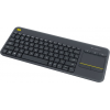 Клавіатура Logitech Wireless Touch Keyboard K400 Plus Black (920-007145)