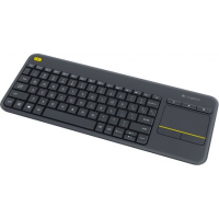 Клавіатура Logitech Wireless Touch Keyboard K400 Plus Black (920-007145)