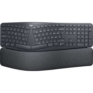 Клавіатура Logitech ERGO K860 Wireless Keyboard Graphite (920-010108, 920-010352)