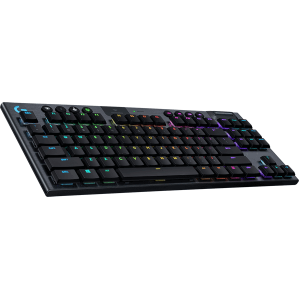 Клавіатура Logitech G915 TKL Lightspeed Wireless RGB Mechanical Carbon Clicky Switch (920-009537)